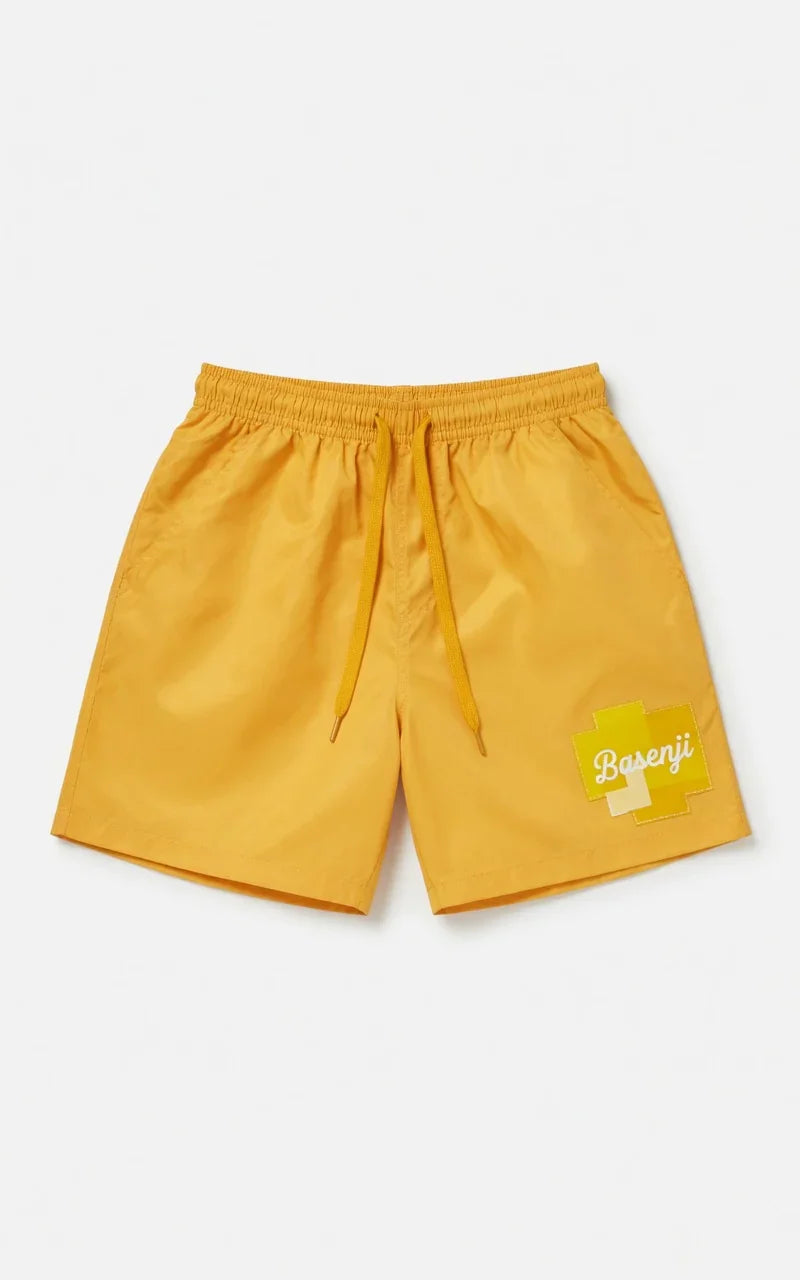 Men's Basenji Yellow Patch Shorts