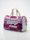 Senji Violet Barrel Purse